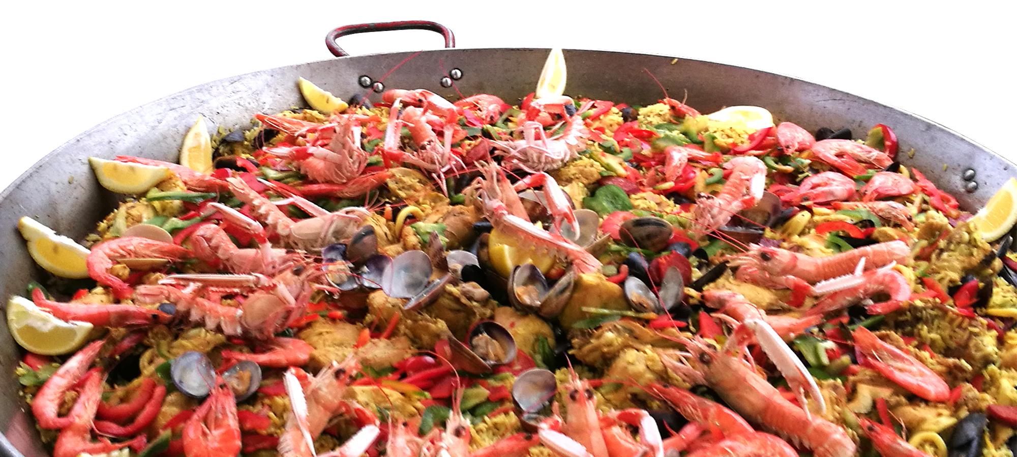 Traiteur pour paella pour anniversaire et fête à Saint Malo