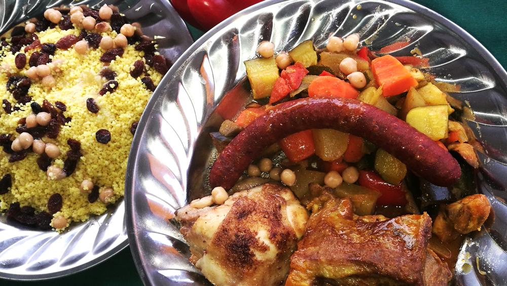 Couscous et paella en livraison à Saint Malo